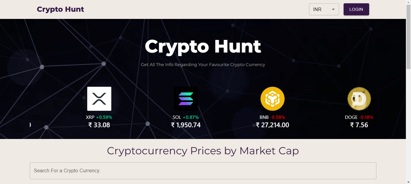 Crypto Hunt